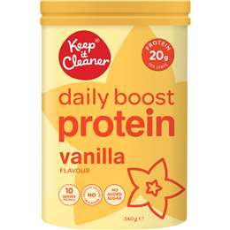 Keep It Cleaner Daily Boost Protein Powder Vanilla 340g