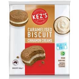 Kez's Kitchen Caramelised Biscuit Cinnamon Creams