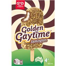 Streets Golden Gaytime Lamington 400mL