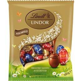 Lindt Easter Lindor Assorted Egg Bag