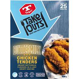 Tegel Take Outs Buttermilk Chicken Tenders 400g