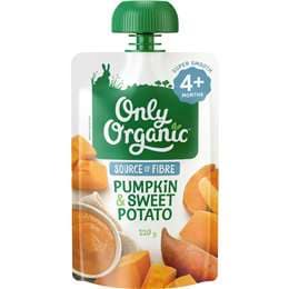 Only Organic Pumpkin & Sweet Potato 120g