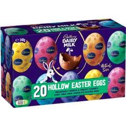 Cadbury Dairy Milk Hollow Easter Eggs