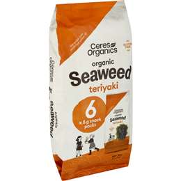 Ceres Organics Seaweed Snack Teriyaki
