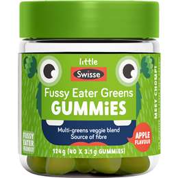 Little Swisse Fussy Eater Greens Gummies 40 pack