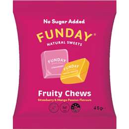 Funday Natural Sweets Fruity Chews