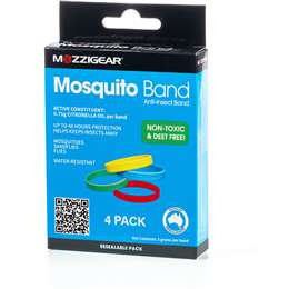 Mozzigear Mosquito Adult Bands 4 pack