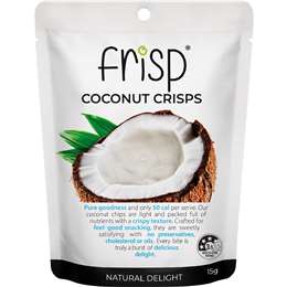 Frisp Coconut Crisps 15g