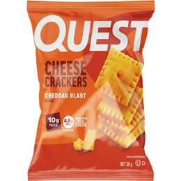 Quest Cheese Crackers Cheddar Blast 30g
