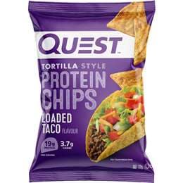 Quest Tortilla Style Protein Chips Loaded Taco Flavour 32g