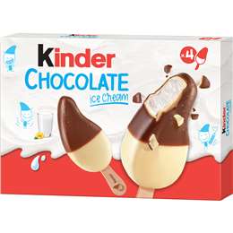 Kinder Chocolate Ice Cream 4 pack