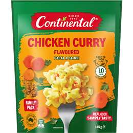 Continental Pasta & Sauce Chicken Curry