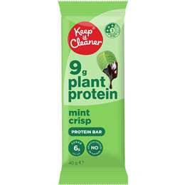 Keep It Cleaner Plant Protein Bar Mint Crisp 40g