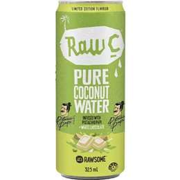 Raw C Pure Coconut Water White Chocolate & Pistachio Papi