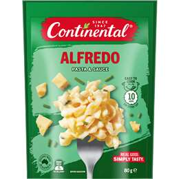 Continental Pasta & Sauce Alfredo 80g