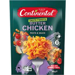 Continental Taste Twists Pasta & Sauce Butter Chicken 80g