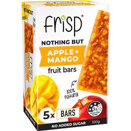 Frisp Mini Fruit Bars Apple & Mango 20g x 5 pack