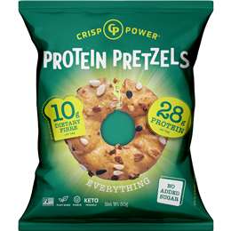 Crisp Power Protein Pretzel Everything 50g