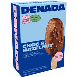 Denada Sugar Free Chocolate & Hazelnut Choc Pops