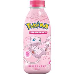 Inside Out Pokemon Milk Strawberry 500mL