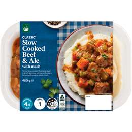 Woolworths Slow Cooked Beef & Ale
