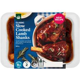 Woolworths Slow Cooked Lamb Shanks