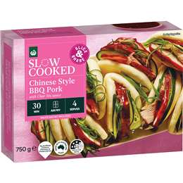 Woolworths Slow Cooked Chinese Style BBQ Pork With Char Siu Sauce
