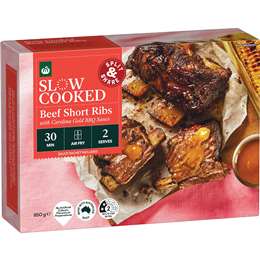 Woolworths Slow Cooked Beef Ribs With Carolina Gold BBQ Sauce