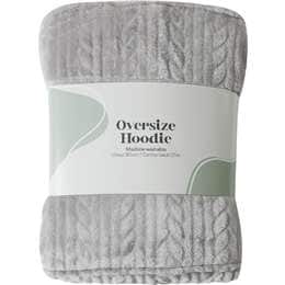 Oversized Hoodie Grey each