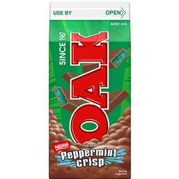Oak Peppermint Crisp Flavoured Milk