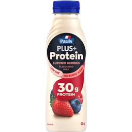 Pauls Plus+ Protein Flavoured Milk Summer Berries