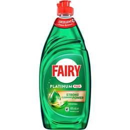 Fairy Platinum Plus Dish Liquid Original 495mL