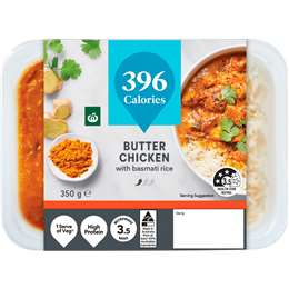Woolworths Butter Chicken With Basmati Rice 350g