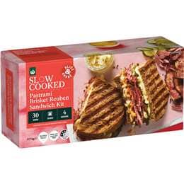 Woolworths Slow Cooked Pastrami Brisket Reuben Sandwich Kit