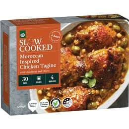 Woolworths Slow Cooked Moroccan Chicken Tagine With Chickpeas & Olives