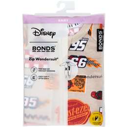 Bonds Zip Wondersuit Disney Cars Tan Size 3 each