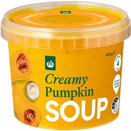 Woolworths Creamy Pumpkin Soup