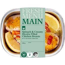 Woolworths Chicken Breast Spinach & Ricotta