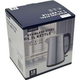 Adesso Stainless Steel Kettle 1.7L each