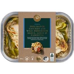 Woolworths Chicken Forestiere With Leek & Pancetta