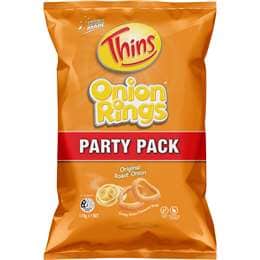 Thins Onion Rings Party Pack Original Roast