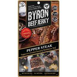Byron Beef Jerky Pepper Steak
