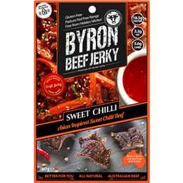 Byron Beef Jerky Sweet Chilli 40g