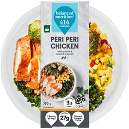 Woolworths Peri Peri Chicken & Quinoa Bowl