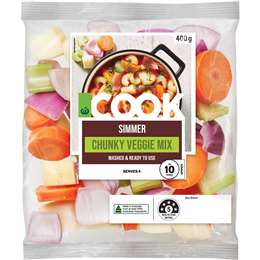 Woolworths COOK Chunky Veggie Mix