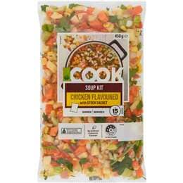 Woolworths COOK Chicken Flavoured Soup Kit