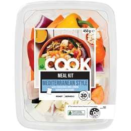 Woolworths COOK Mediterranean Style Meal Kit