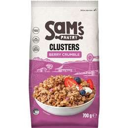 Sam's Pantry Clusters Berry Crumble