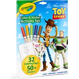 Crayola Colour & Sticker Activity Set Toy Story each
