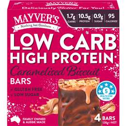 Mayver's Low Carb High Protein Bars Caramelised Biscuit
